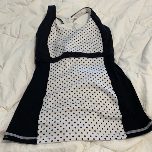 Polka dot lululemon tank. - Picture 1 of 3